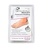 Visco-GEL Silicone Moleskin Protective Padding, 2.5 x 3 Inch - 1/Pack of 2 Sheets