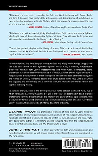 Intimate Warfare: The True Story of the Arturo Gatti and Micky Ward Boxing Trilogy
