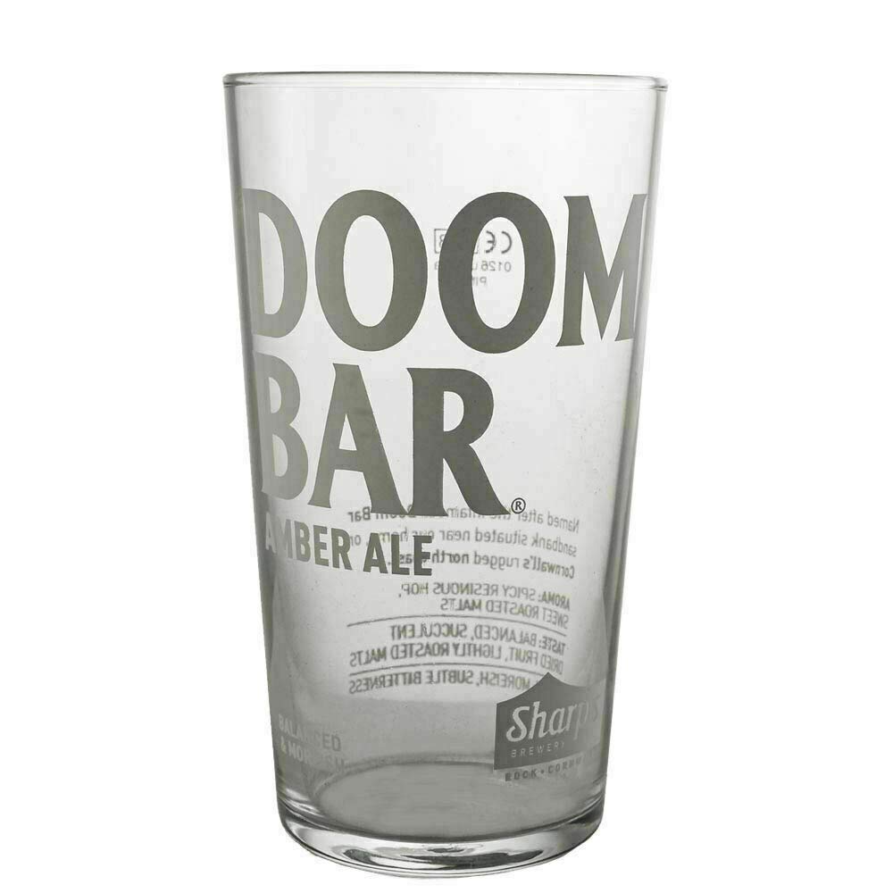 merloly Doom BAR Pint Glass x 1