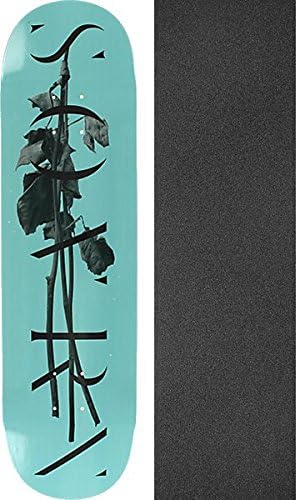 Sovrn Skateboards Logo 01 Skateboard Deck - 8.25" x 32" with Mob Grip Perforated Griptape - Bundle of 2 items