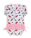RuffleButts® Baby/Toddler Girls Whimsy Watermelons One Piece Rash Guard - 3-6m