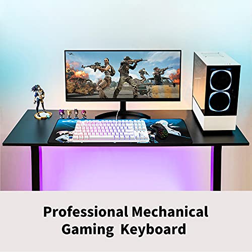 CIY X77 HotSwappable Mechanical Keyboard/RGB Gaming Keyboard/USB C
