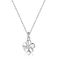 Collar Con Colgante Floral De Seis Peniques De 1960: Regalo Para