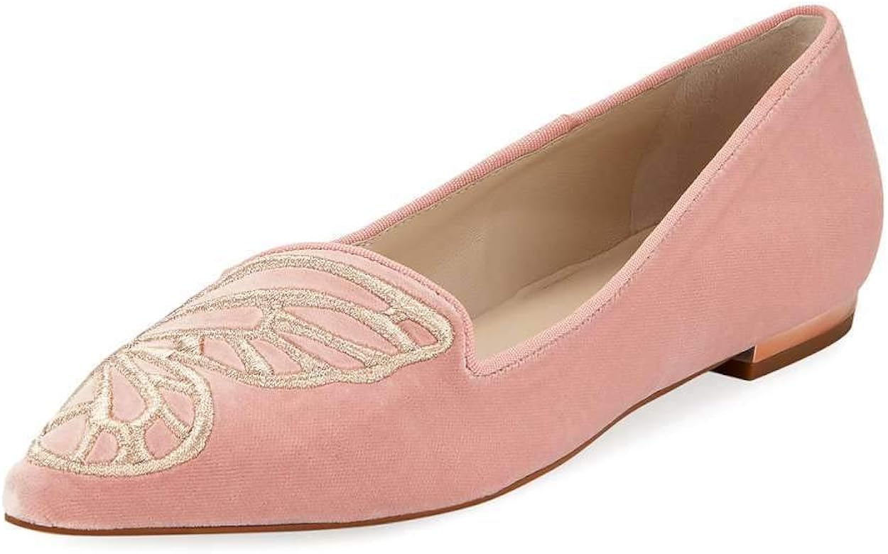SOPHIA WEBSTER Womens Bibi Butterfly Flat Open Toe Ballet ...
