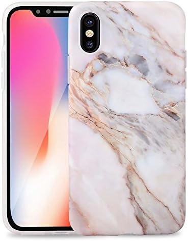 iPhone X Case iPhone 10 Case DMcore Marble Design Soft Lightweight Smooth Back Cover for iPhone X-MultiColor
