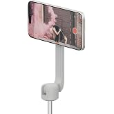 ShiftCam SnapStand Max &ndash; Magnetic Selfie Stick &amp; Tripod &ndash; Compact, Foldable &amp; Extendable with Tilt Head and Magnetic Bluetooth Remote (Stone, SnapStand Max)
