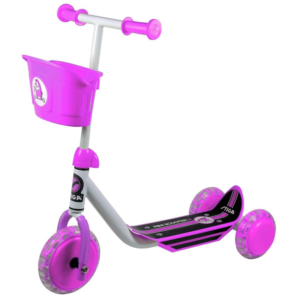 Stiga STR Scooter Mini Kid 3W White/Pink