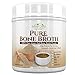 Pure Organic Grass Fed Bone Broth Protein Powder | Amazing Tasteless Keto Diet Paleo Protein Powder w/ Naturally Occurring Collagen Glucosamine & 19 Amino Acids – 20 Grams Protein (Unflavored)