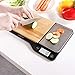 NUTRI FIT Food Scale - 3 in 1 Digital Kitchen Scale, Weight Grams and Ounces with Removable Cutting Board & Tray, LCD Display, 11lb 5kg, Easy for Cooking Baking & Meal Prep, Batteries Included