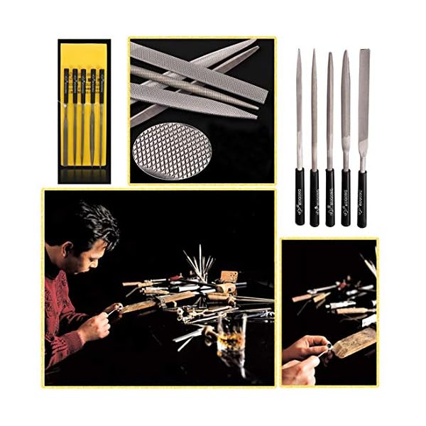 X SIM FITNESSX 22 StÃ¼ck DIY Bastelwerkzeug Basic Tools Werkzeuge Kraft Handwerk Set Feilen Werkzeuge Set fÃ¼r Auto Modellbau DIY Reparatur Fix Kit Specksteine Gundam Modell Werkzeuge – Bild 5
