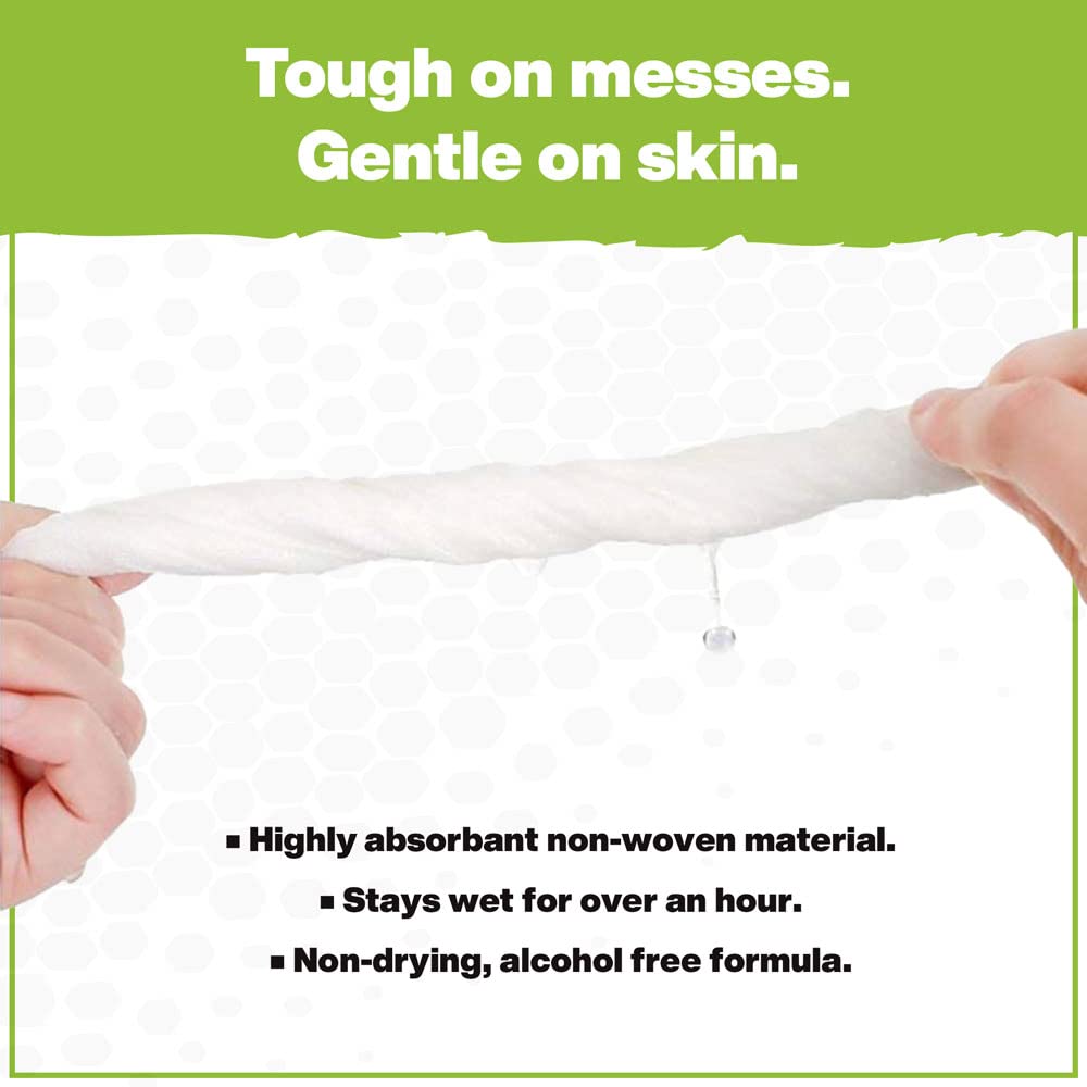 Crocodile Cloth Outdoor Cleaning Wipes – 80 Count Plant-Based Cloths (15