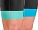 SLS3 Women`s Triathlon Tri Race Suit FRT | Back Pocket | Anti-friction Seams | German Designed (Black/Scuba Blue, Medium)