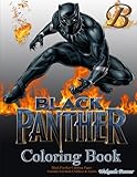 Black Panther Coloring Book: Black Panther coloring pages suitable for both Children & Adults, featuring over a dozen pictures of Black Panther. wide standard paper size. Happy Coloring!