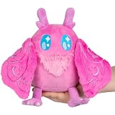 Squishable - Party Snacker Pink Baby Mothman - Spooky Collection - 7 in - Soft Toy Collectible Stuffed Animal - Beans