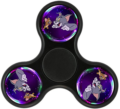 TOM AND JERRY Tri-Hands Fidget Spinner Toy helps focus, minimize stress,  and reduce anxiety and boredom in ADHD
