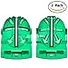 SHlotus Golf Ball Line Liner Ball Drawing Marking Alignment Putting Tool（2 Pack, Ball Markers Stencil Putt Alignment Clip for Men Women Kid