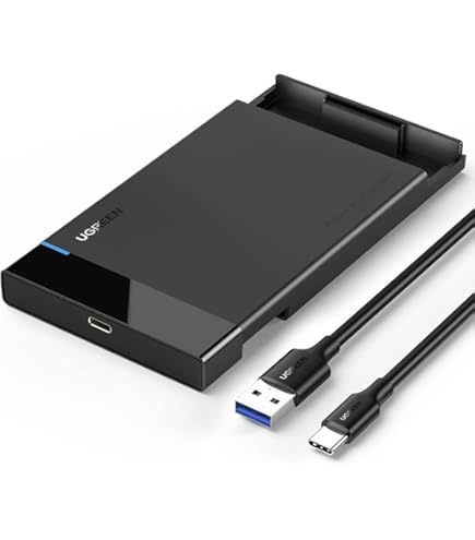 Boîtier Externe USB 3.0 Pour Disque Dur/SSD 2.5" - Plug & Play, Pas De Pilote, Compatible PC/Mac