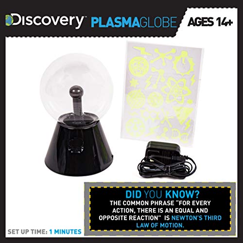 Discovery Plasma Globe by Horizon Group USA - Amazing Touch & Sound Activated , Stem Science, Interactive Electronic for all ages 14 and +… - Image 3