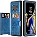 Galaxy Note 9 Case with Kickstand,SXTech (Leather Cover Series) Slim Yet Protective with Card Holders.Built-in Magnetic Backing Wallet Cases Fit for Samsung Galaxy Note 9 (2018) 6.4