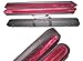 Vio Music Double Violin-Viola-Cello Bow Case with Wine Velour Interior