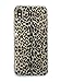 iPhone X Case, iPhone 10 Case, Ebetterr Glitter Sparkle Bling Case for Girls Women Slim Fit Anti Scratch PC Hard Back + Flexible Soft TPU Bumper Protective Cover for iPhone X (2017) Leopard