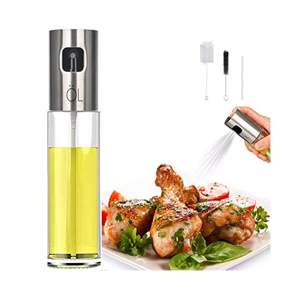 Olive Oil Sprayer for Cooking Oil Spritzer Mister for Air Fryer Glass