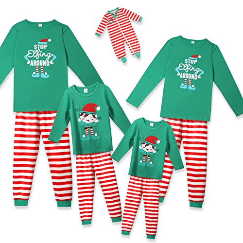 Little Bitty Christmas Boy's 2 Pieces Pajamas Sleepwear Set Shirt