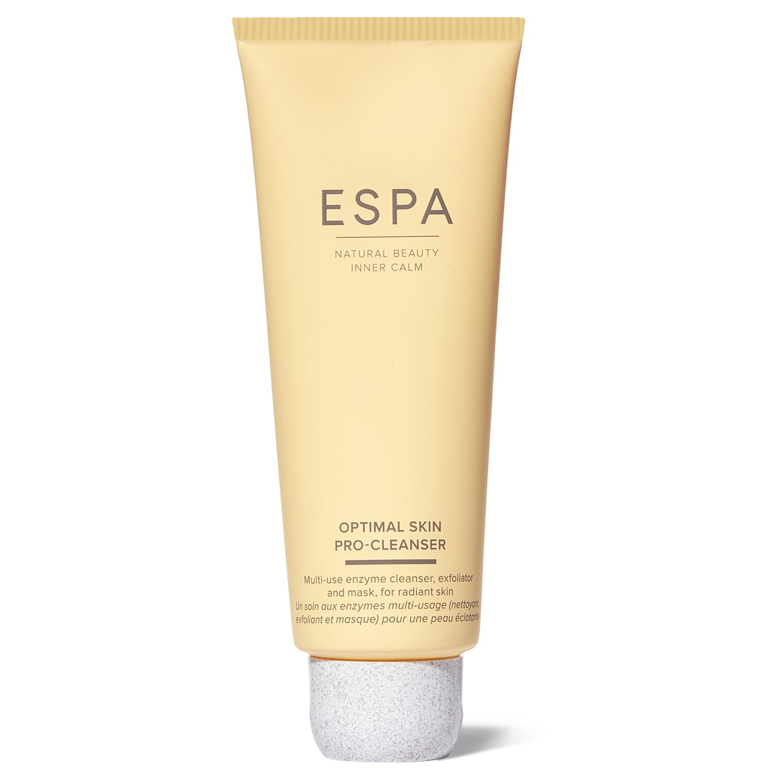 ESPA | Optimal Skin Pro-Cleanser | 100ml | 3-in-1 Cleanser, Exfoliator & Mask | Visibily Smoothes, Brightens & Hydrates | Pumkin Enzymes & Jojoba Spheres | Removes Makeup & Pollution Particles
