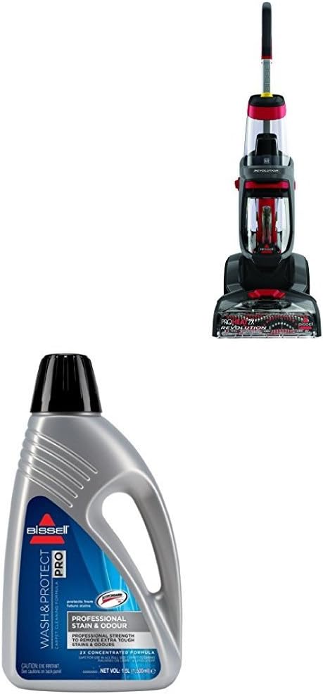Bissell 1858 N Proheat 2x Revolution Carpet Cleaning Device 800 W 3 7 L Amazon De Kuche Haushalt