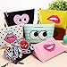 Yonger Cute Waterproof Cosmetic Pouch Travel Case Make up Bag for Women Girl Accessory Organizer with Strap
