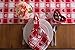 DII Valentine's Day Table Top Collection, Table Runner, 14x72, Checkered Heart