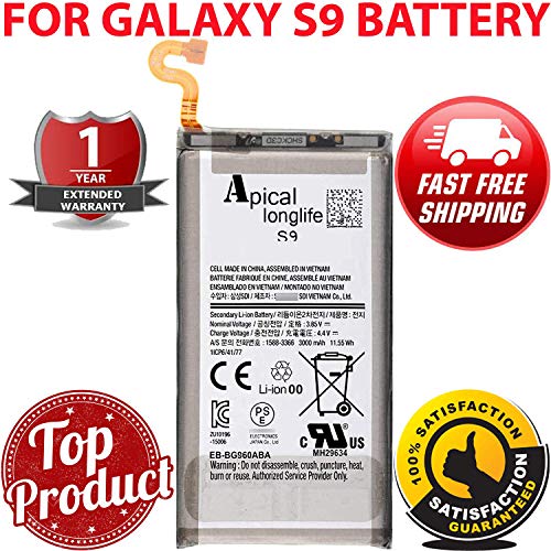 Compatible Battery FITS for Galaxy S9 3000mAh EB-BG960ABA