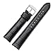 WOCCI 18mm 19mm 20mm 21mm 22mm Alligator Embossed Leather Watch Band, Replacement Strap for Men or Women