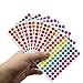 Happy Face Stickers Mega Bundle 5280 PCS in 8 Colors for Reward Behavior Chart 3/8 inch