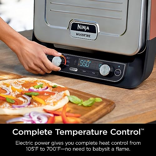 Ninja Woodfire Pizza Oven, 8in1 outdoor oven, 5 Pizza Settings, Ninja