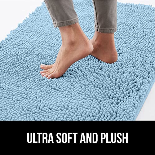 Gorilla Grip Soak Stopper Absorbent Indoor Chenille Doormat, 42x24