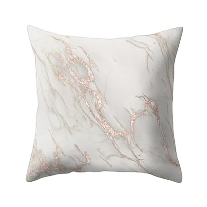 Kavitoz Hot Sale Pillow Case Geometric Marble Texture Throw