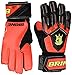 Goalkeeper Gloves Brine King Match 3X Soccer Goalie Glove Finger Save Protection Spines