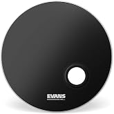 Evans REMAD Resonant Bass Drum Head, 20 Inch | Evans REMAD resonant bass drum heads deliver controlled sustain, focused low end, adjustable damping and full kick tone.