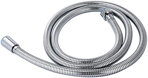Handheld Shower Hose 59 Inches(1.5 Meters) 304 Stainless Steel Shower Tube Chrome Connection G 1/2X1/2