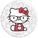 Hello Kitty Nerd Glasses PopSockets Adhesive PopGrip