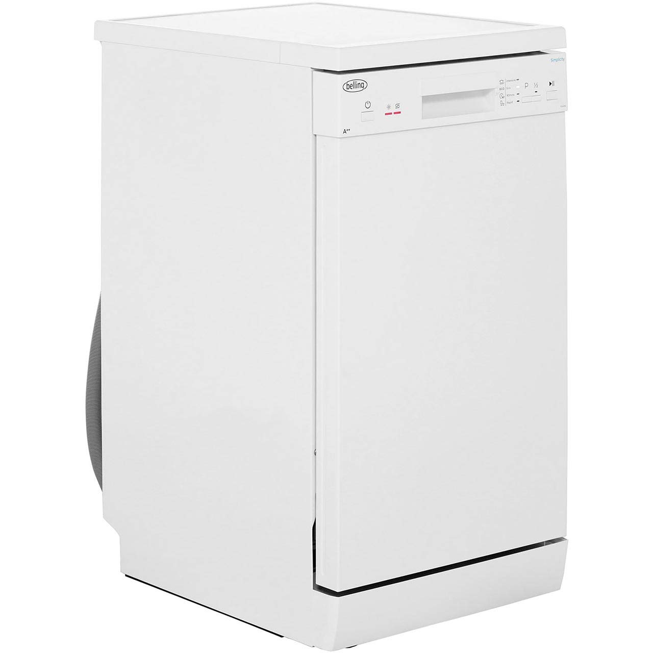 candy cdp2l1049w slimline dishwasher