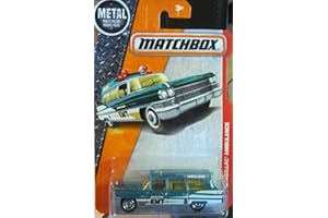 Matchbox - 2016 MBX Heroic Rescue '63 Cadillac Ambulance 88/125 by Matchbox