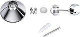 Queta Adjustable Copper Chrome Shower Head Holder 22.2mm Hole Wall Bracket view 3