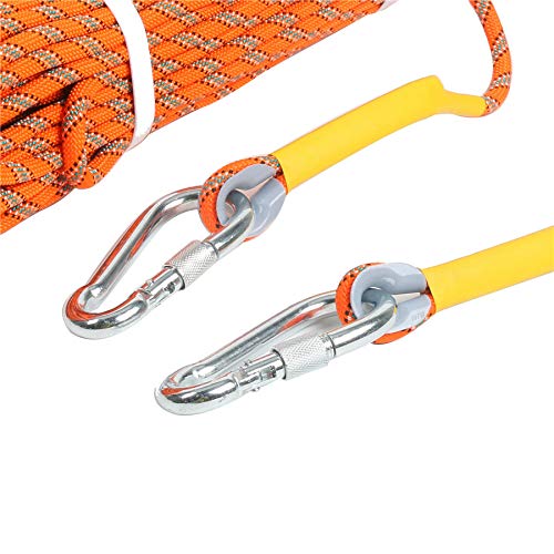 YaeGarden Outdoor Climbing Rope 30M (98ft) Rock Climbing Rope 8MM Diameter Escape Rope Climbing Equipment Fire Rescue Parachute Rope - Thumbnail 6
