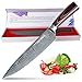 Abzuui Professional Chef Knife 8 inch German Stainless Steel Kitchen Knife in Gift Box| chef's knife Sharp Blade, cooking knife high Carbon, Slicing knife For Pro & Home chefs