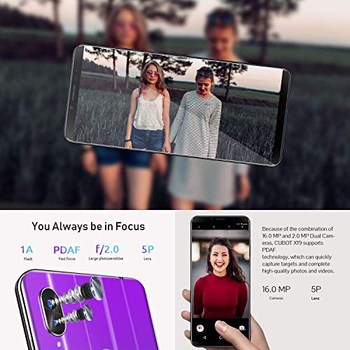 image for 4G Unlocked Smartphone, CUBOT X19 Android 9.0 Phones Unlocked with 5.9