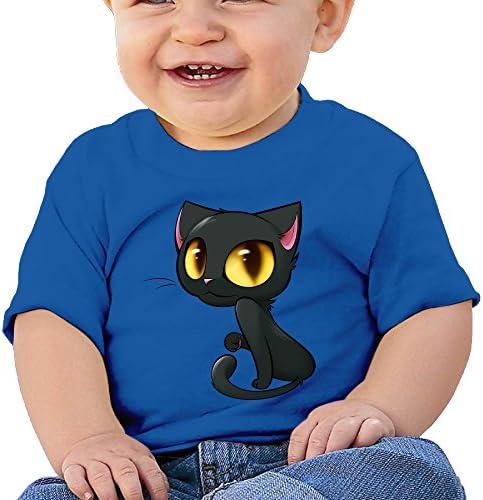 YYGOODS Cute Cat1 Baby's Cute Round T-shirt Shirts Short Sleeve Tee