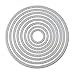 Dies Cut Cutting Die Scrapbooking for Card Making Love Heart Round Circle Flower Sunflower Nesting Metal Stencils 4set for DIY Photo Album Decorative Embossing DIY Paper (Set 4)