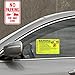 50 Yellow Fluorescent Multi-Reason Warning Stickers 8